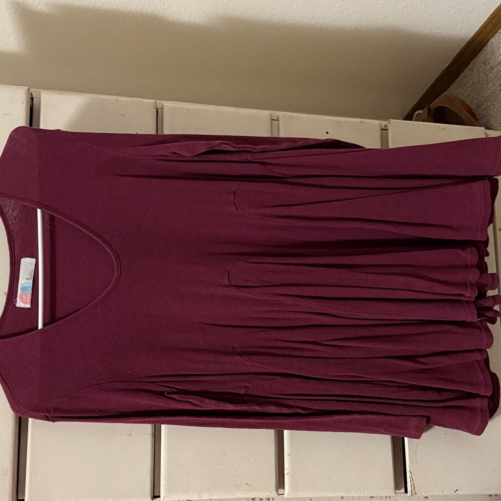 FP Movement by Free People Burgundy Dress